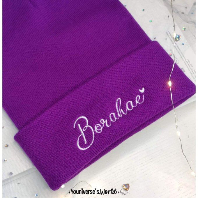 Borahae Purple beanie