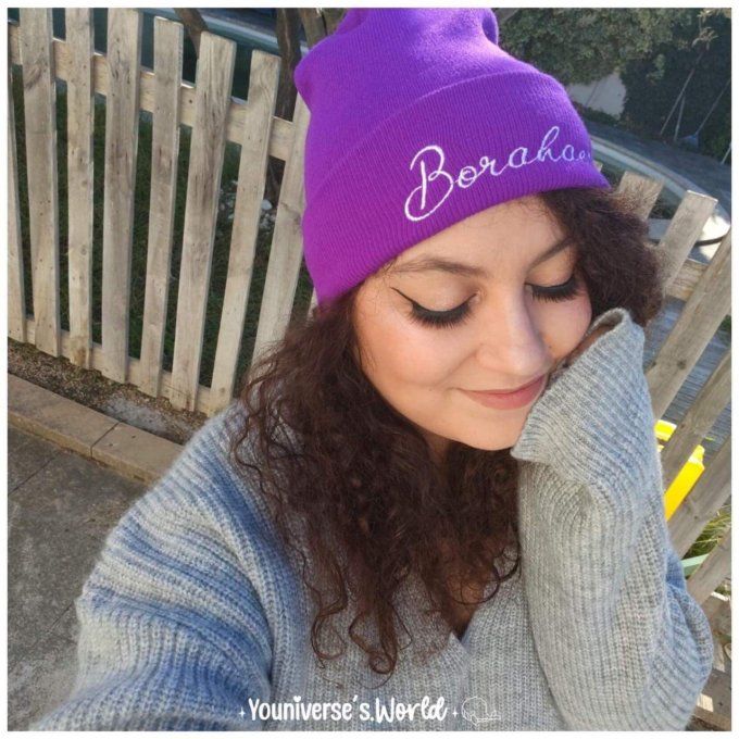 Borahae Purple beanie