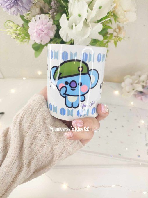 BT21 army mugs 