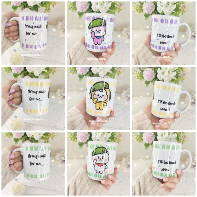 BT21 mugs 